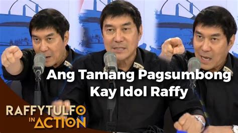 PAANO MAGSUMBONG KAY IDOL RAFFY TULFO .